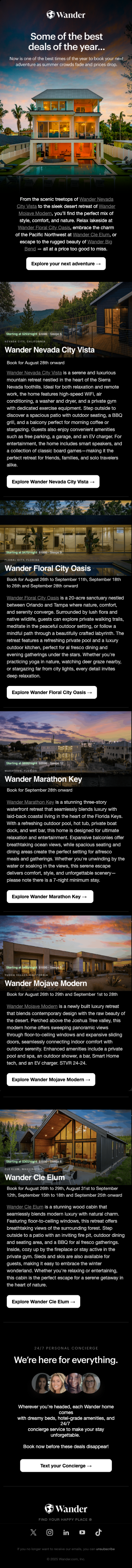 ⏳ Last chance: August Wander deals end soon, Sarah...