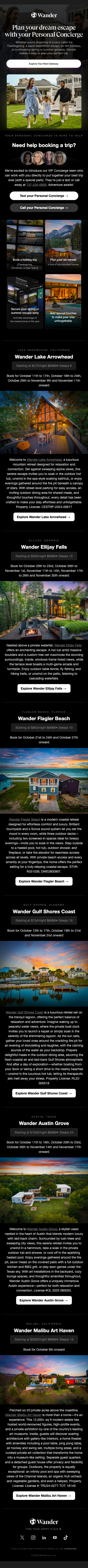 🌅 Plan the perfect trip with your Personal Concierge