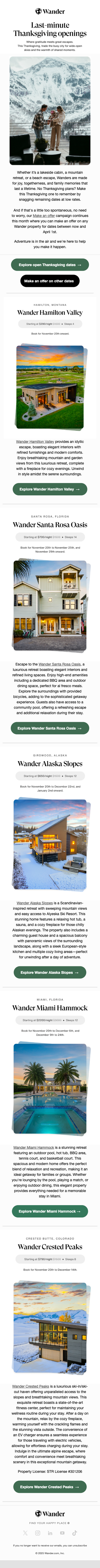 💬 Make an offer at these incredible locations