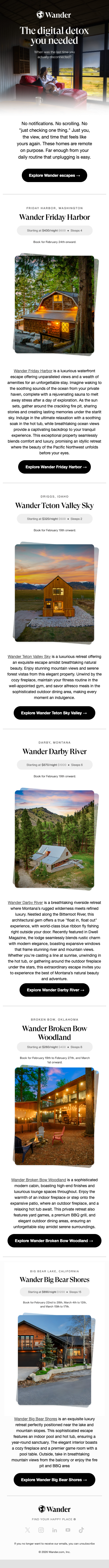 ✈️ You deserve an escape, Sarah...