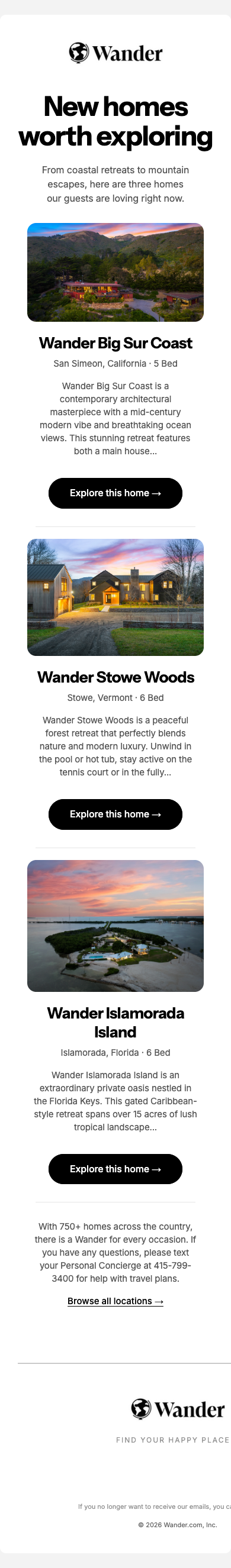 Personalized trip recommendations for you, Sarah