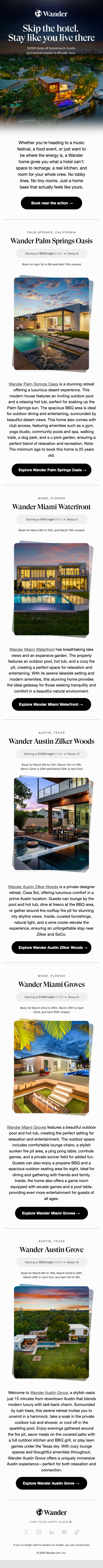 👀 These Wanders are perfect for spring festivals