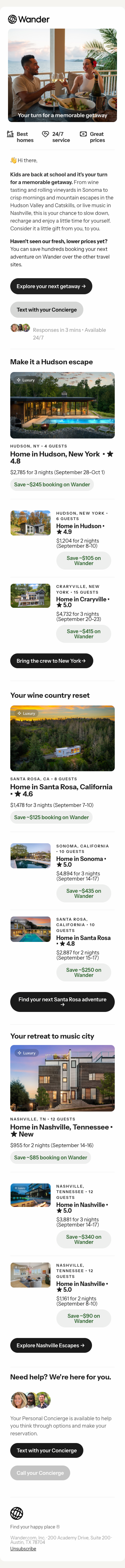 ✨ Your turn for a well-deserved escape (for less), Sarah