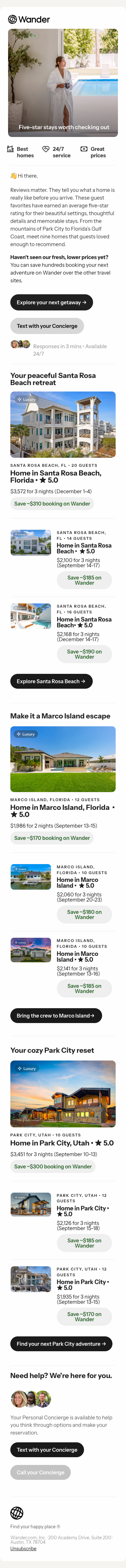 ⭐ These homes earned 5 stars, Sarah