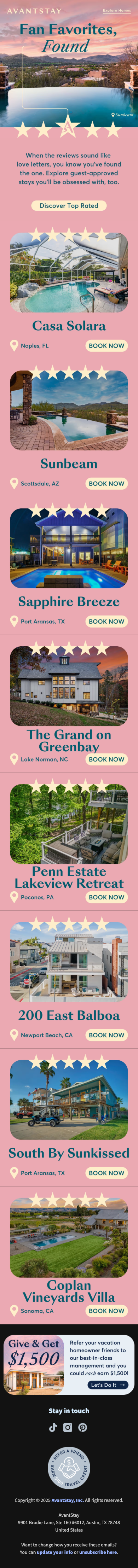 The internet’s favorite stays