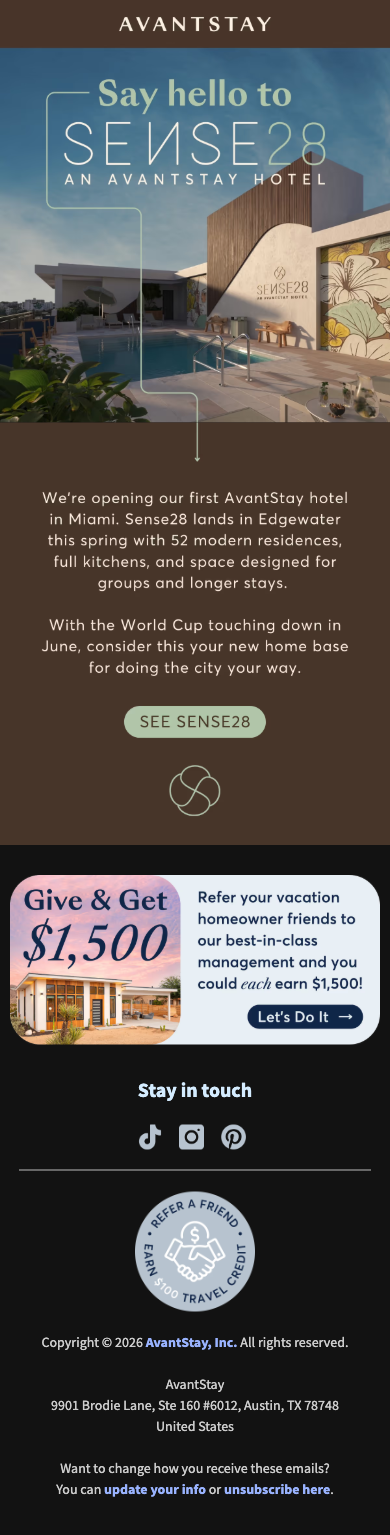 Just landed in… Miami ✈️