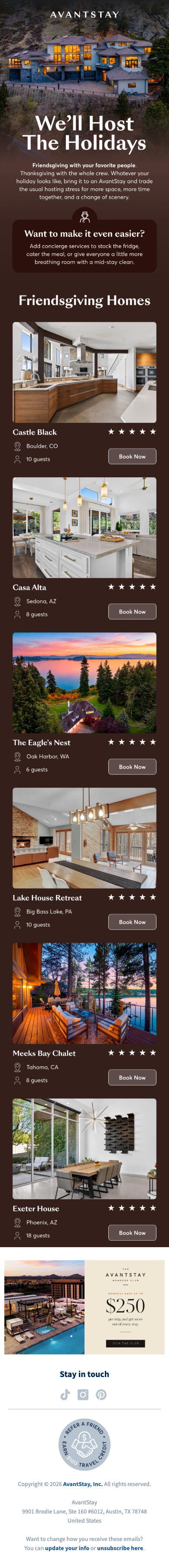 Your place or ours? 🦃