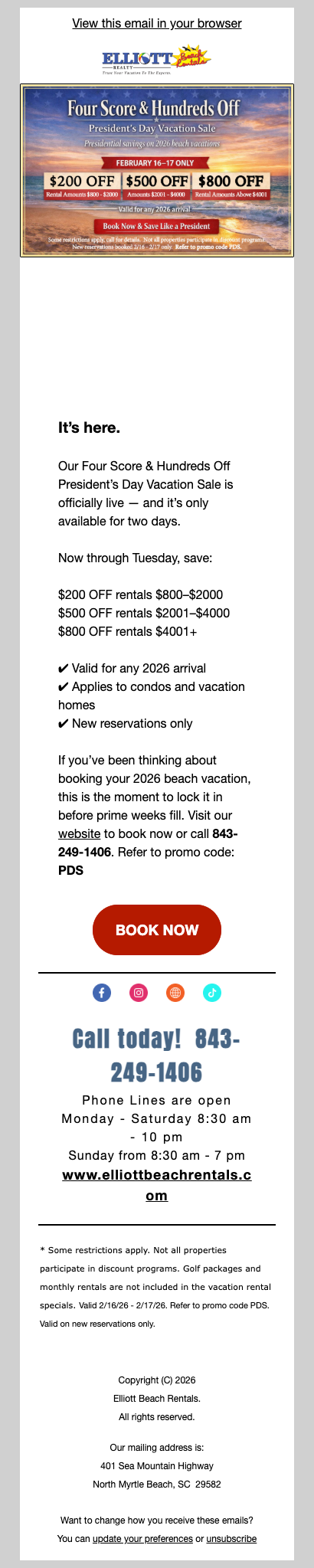 🇺🇸 It’s Live: Save Up to $800 on 2026